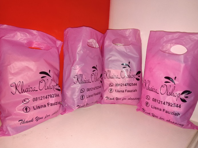 Plastik Sablon Ukuran 20x30 100 Pcs Free Desain