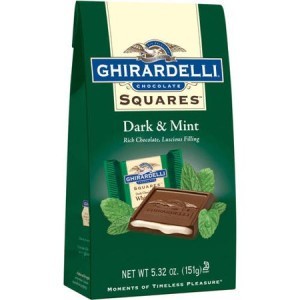 

GHIRARDELLI Chocolate Square Dark Chocolate Mint 151gr