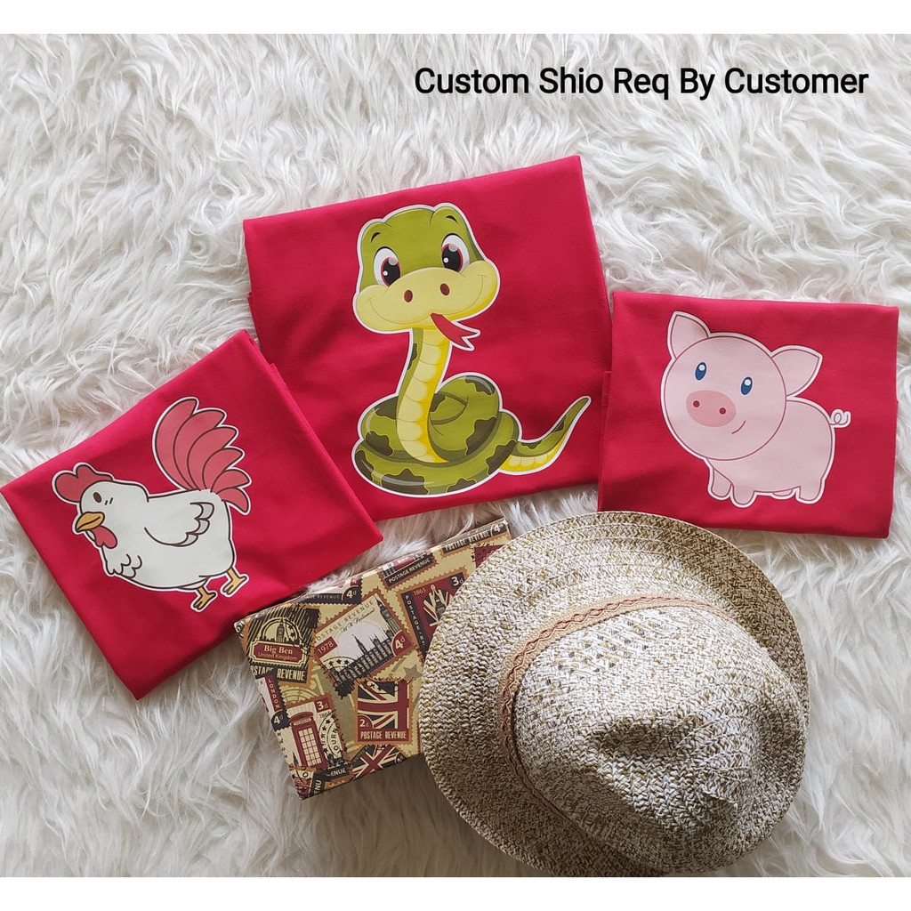 Shio Family Kaos Couple Imlek Terlaris