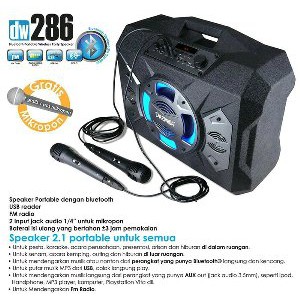 Jual SPEAKER AKTIF WIRELESS BLUETOOTH DAZUMBA DW 286 MURAH SPEAKER DAZUMBA Limited