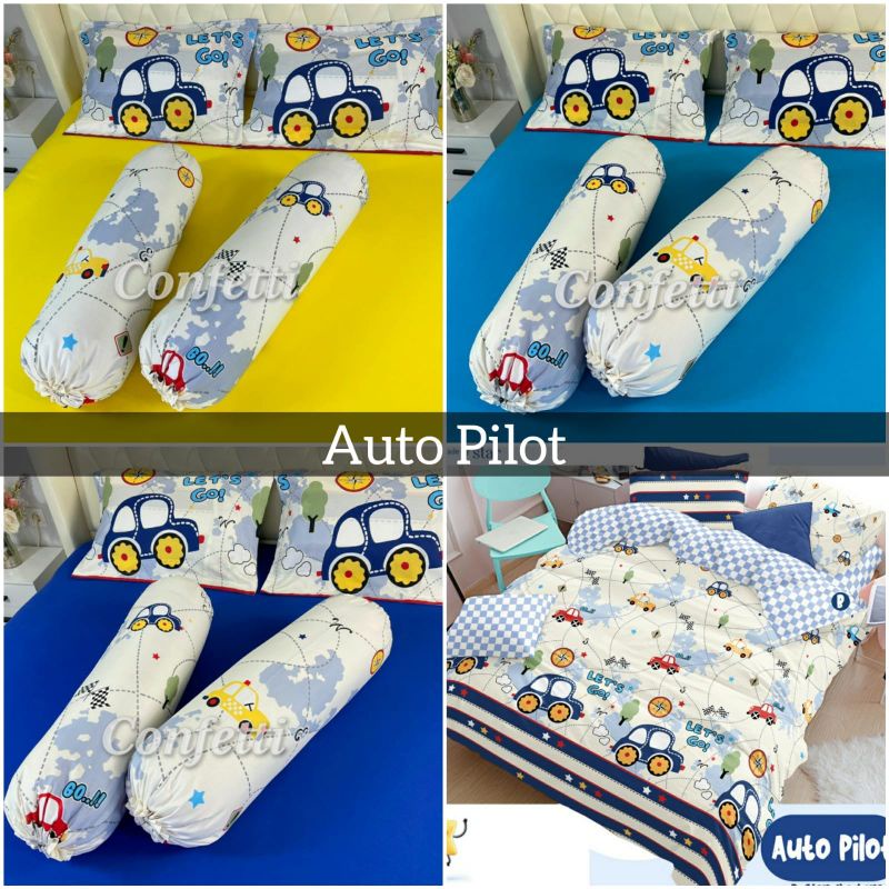 Motif terbaru sprei Confetti || Bahan kaos || Anti geser