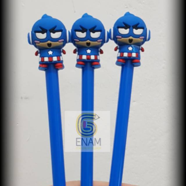 

Pen Gel Bentuk Capt America 185 1Pcs