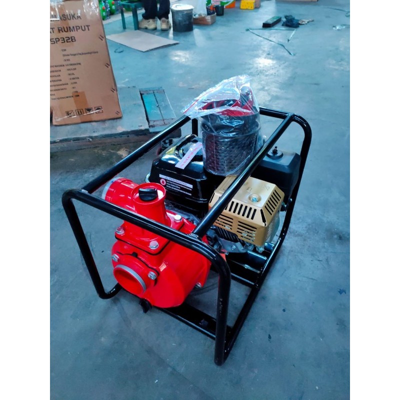 Mesin Alkon Pompa Air Irigasi 2 Inch Bensin 4 Tak YAMAMOTO 6,5 PK