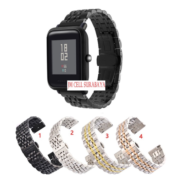 Strap Stainless Steel 20mm Dual Colour Untuk Samsung Galaxy Watch 42mm / Active