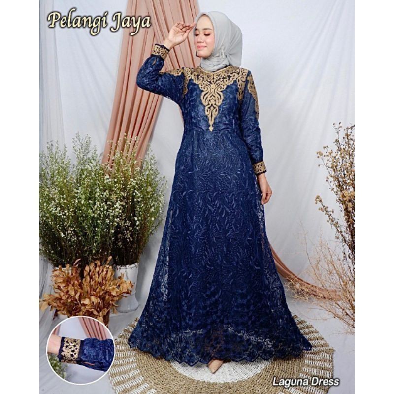 NEW BAJU PESTA /GAMIS LAGUNA/FASHION MUSLIM/BY PELANGI JAYA