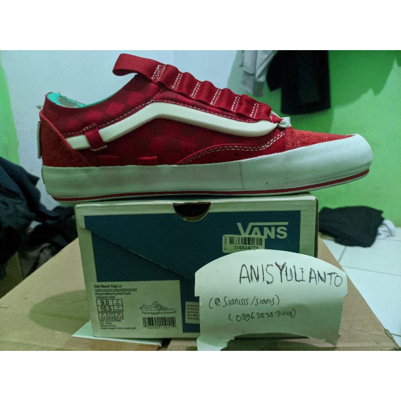 VANS OLD SKOOL CAP LX (REGRIND) Racing Red