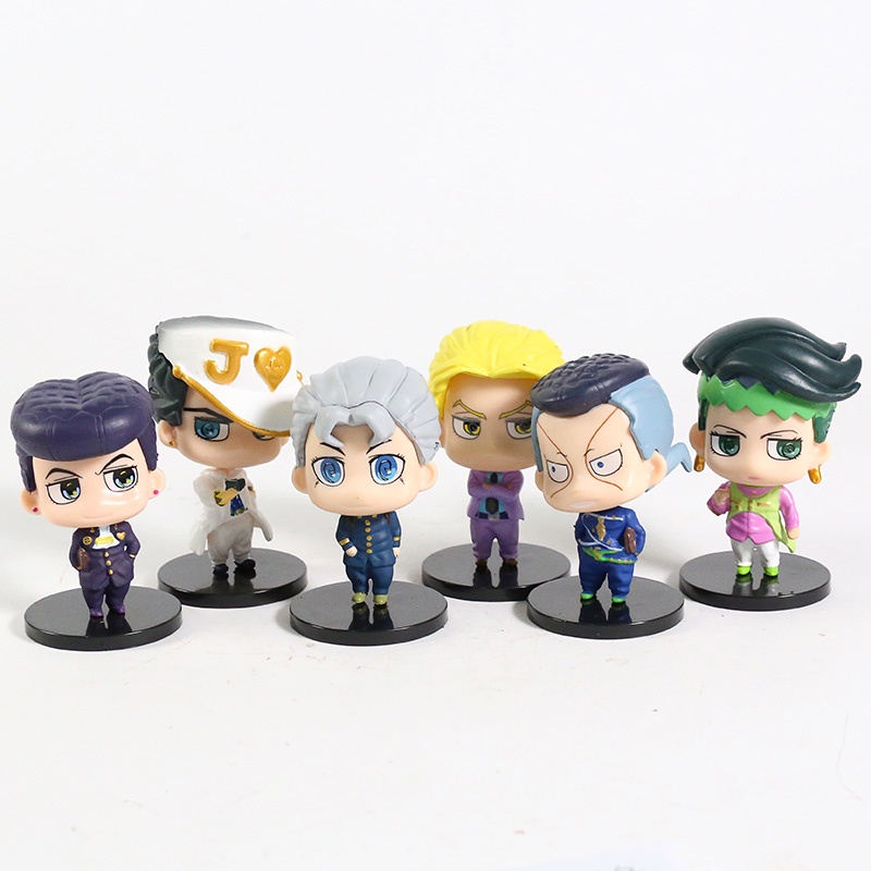 Figure Jojo JoJo's Bizarre Adventure Diamond is Unbreakable set 6 PCS