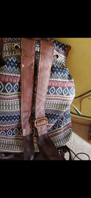 Tas Ransel Im Js-016-13 / Tas Tribal / Tas Batik / Tas Sekolah Anak / Backpack Ethnic / Tas Wanita