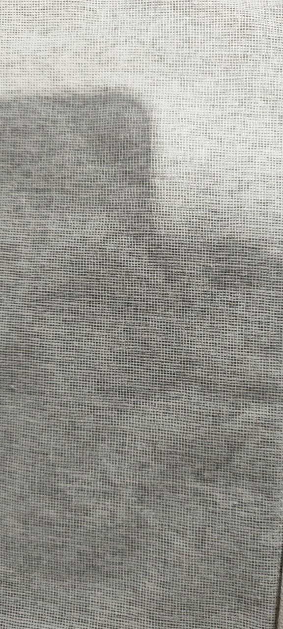 Kemeja Tenun Wtp 22 Abu-abu Baju Atasan Pria Kerja Modern