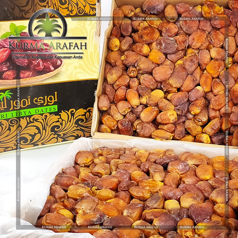 Kurma Shoidi 5kg Premium Pulen Dan Lembut - Kurma Manis Rasa Sukari Kering