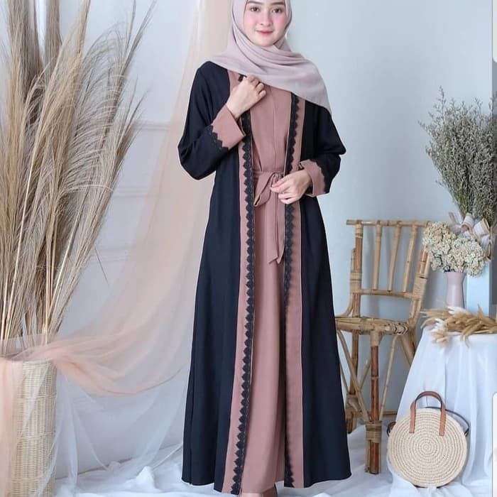 Diskon Jk. Maxi Dress Citra Hitam Gamis Terbaru |
