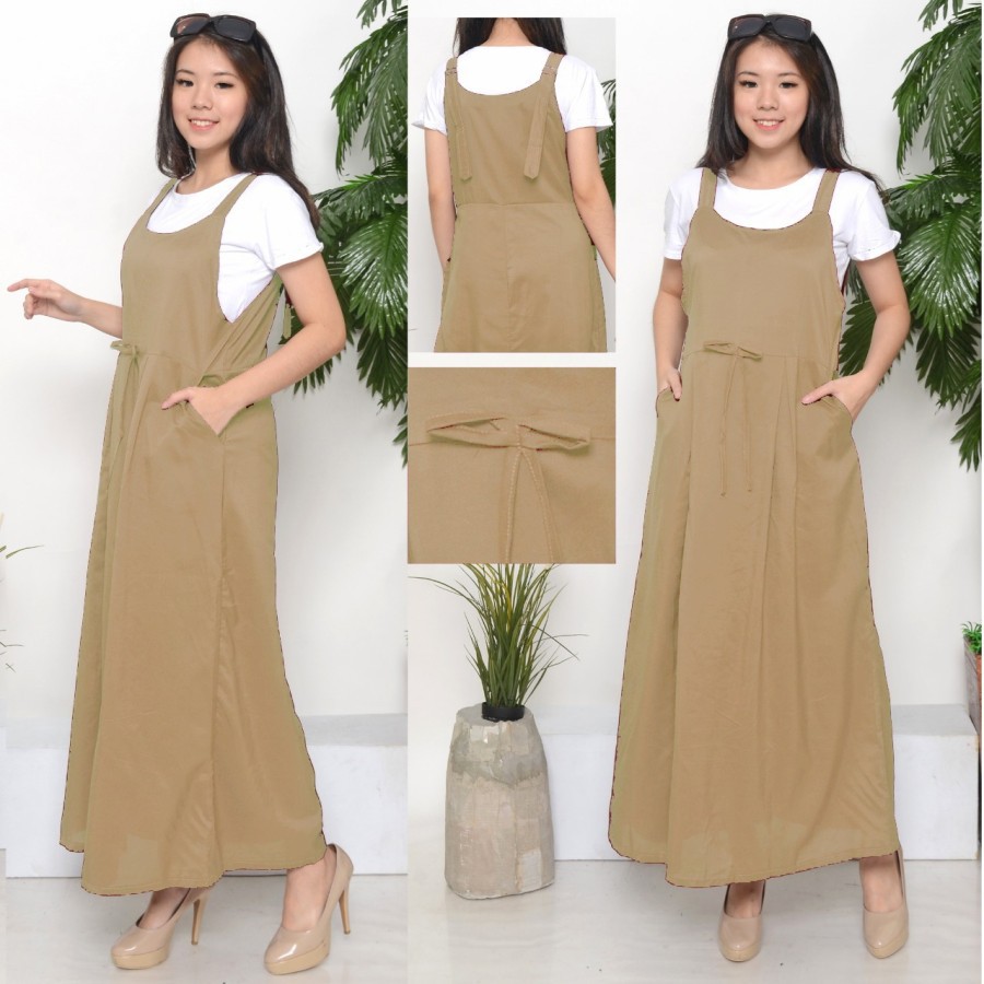 Baju Overall Wanita Remaja Modern MURAH TERLARIS Trend Kekinian Terbaru 2022 Jumpsuit Polos Bahan Tw