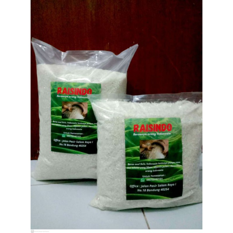 

Raisindo Beras Setra Solo - berasmurah3kg
