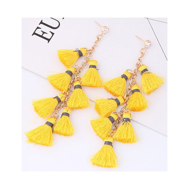 LRC Anting Tusuk Elegant Tassel Decorated A5032X