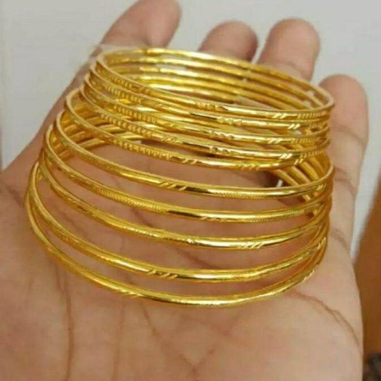 L-75 GELANG TANGAN TERBUAT DARI UANG LOGAM MALAYSIA ASLI TIDAK LUNTUR [KODE90]