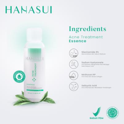 (PAKET) ^ KYRA ^ Hanasui Acne Treatment Series Skin Care Set Paket Skincare