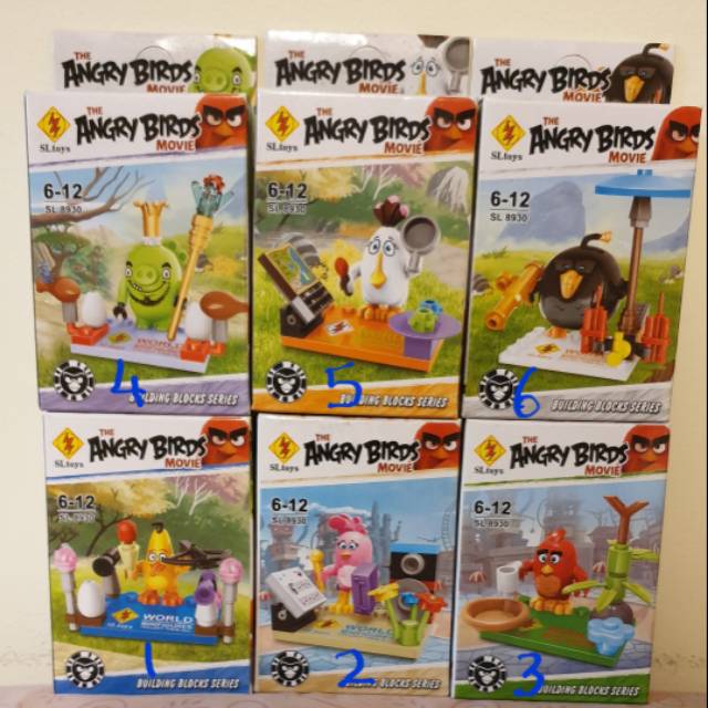 Mainan lego angry bird