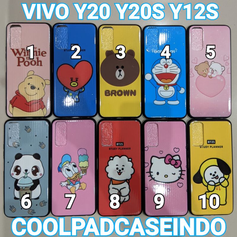 Silikon Soft Case Vivo Y30 Vivo Y50 Vivo Y12 Y15 Vivo Y17 Vivo Y91 Y93 Vivo Y95 Vivo Y12S Vivo Y20 Y