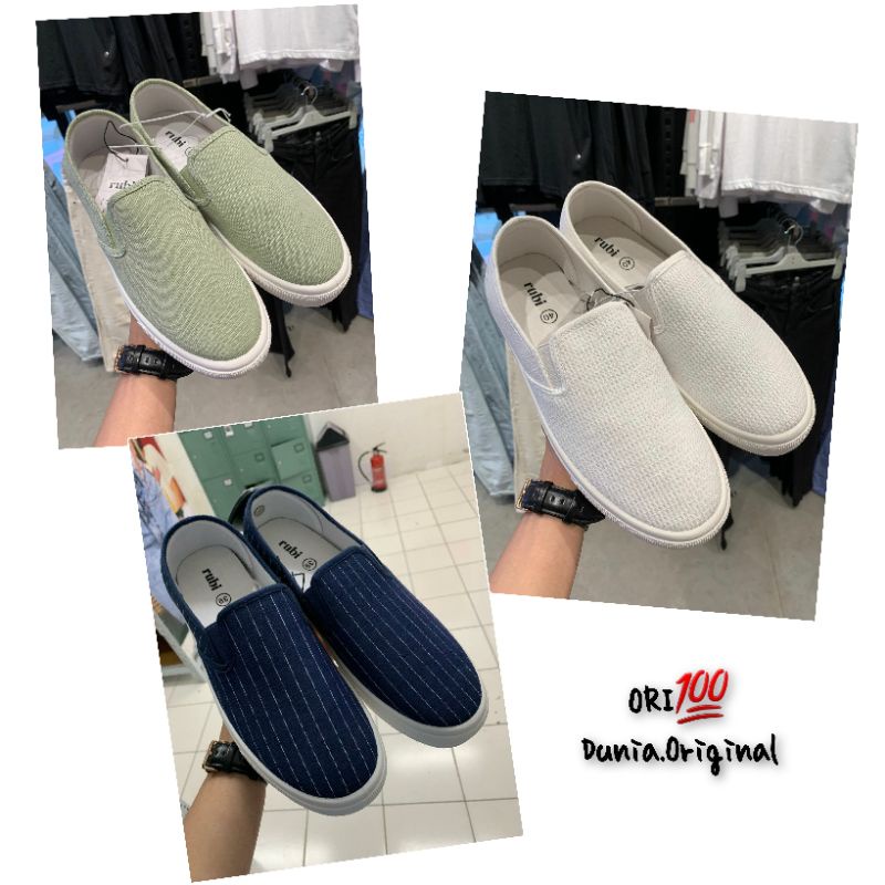 NEW ARRIVAL ‼️ Slip On rubi /sepatu wanita murah