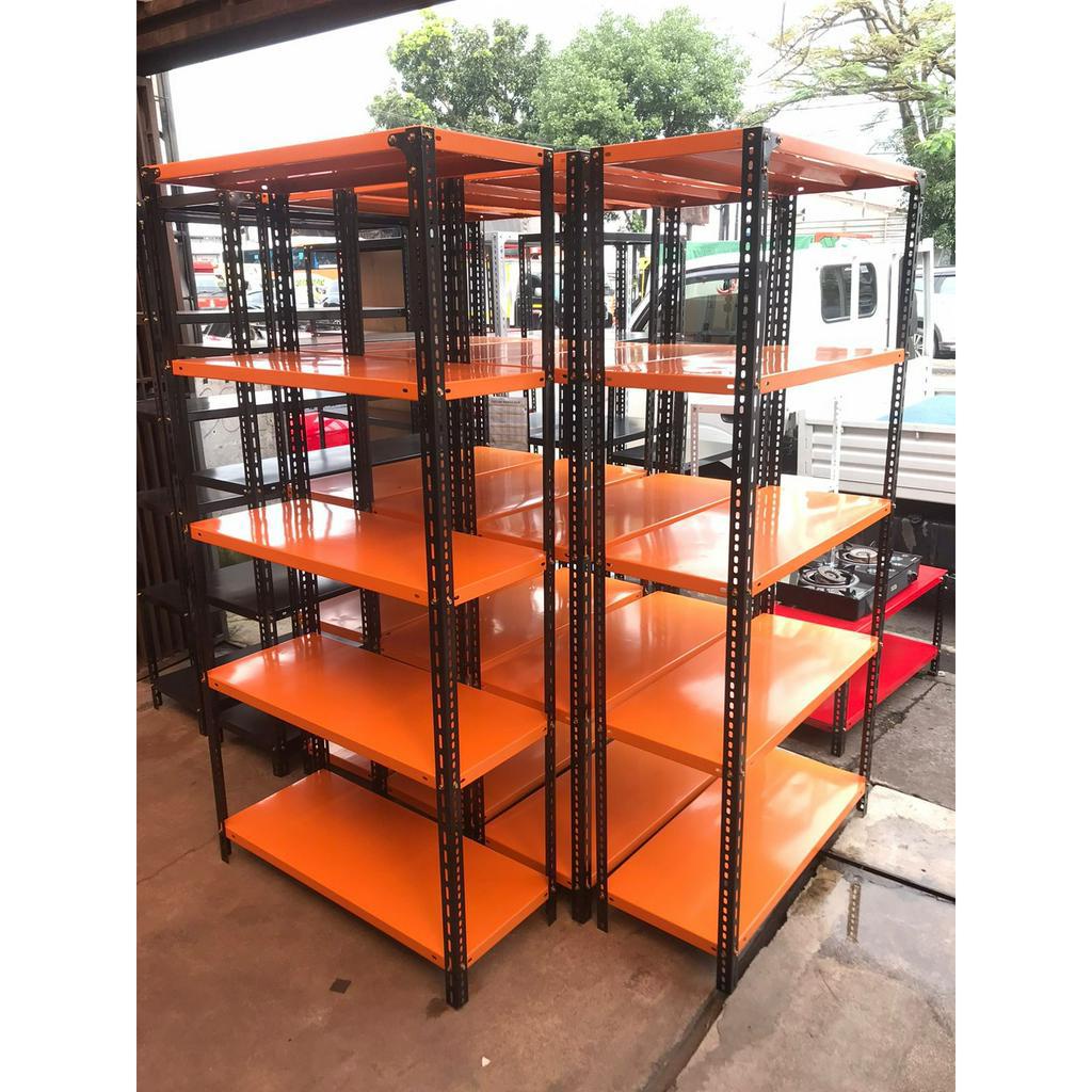 Rak besi siku 5 susun Rak gudang 40x100x200cm