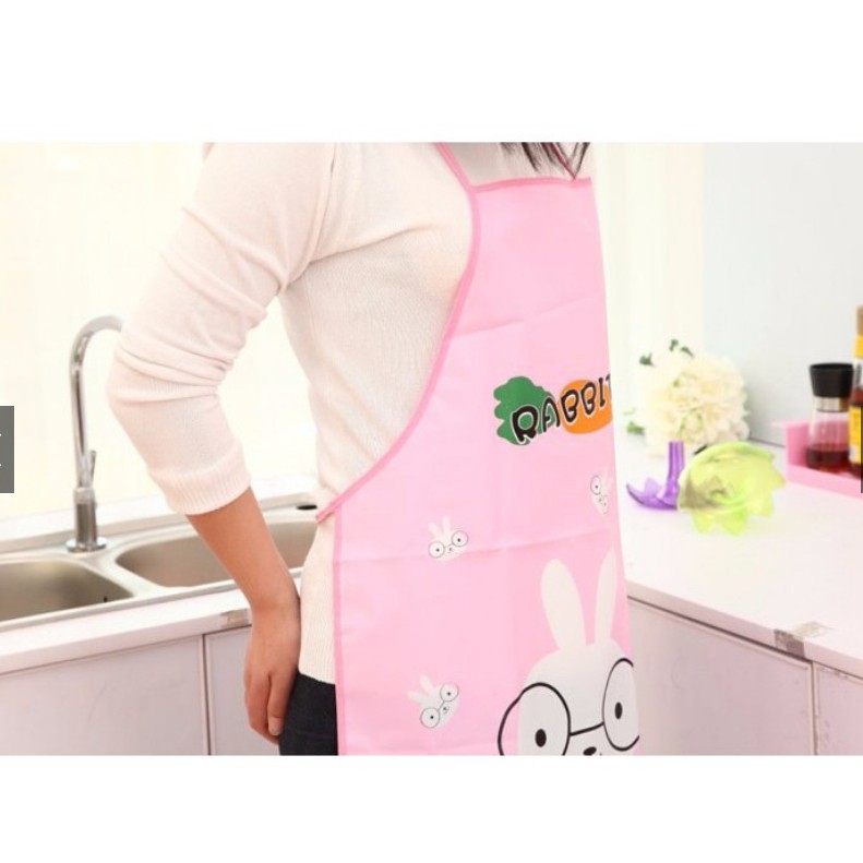 Celemek / Apron Masak Dapur Anti Tahan Air Waterproof Jumbo Transparan Unik Plastik - Celemek Masak Plastik Lucu - Celemek Anti Air - Celemek Cuci Piring - Apron Dewasa  PILIH WARNA