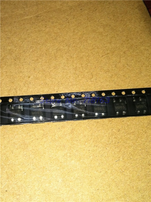 50pcs/lot MB6S 0.5A 600V SMD SOP-4 In Stock