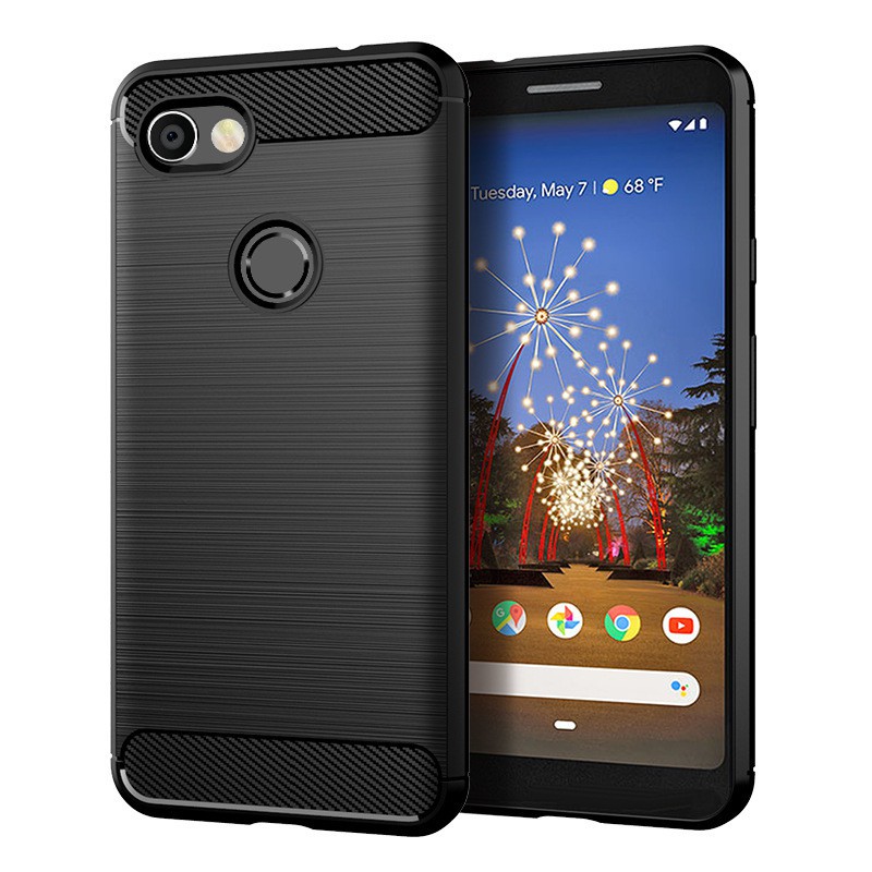 Armor Carbon Fiber Case Google Pixel 3A XL