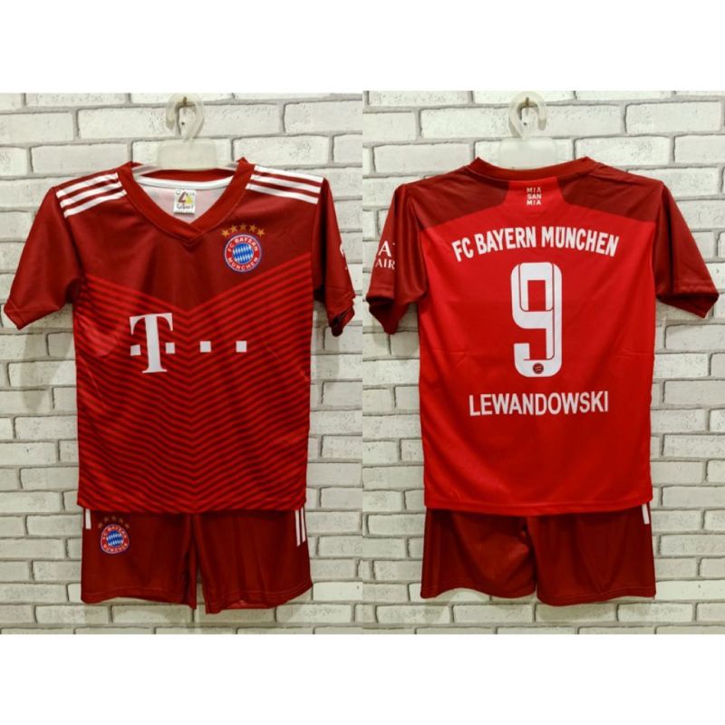 Setelan jersey anak bola eropa madrid psg arzenal munchen full printing