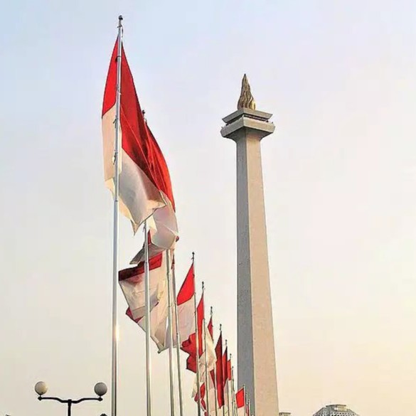 BENDERA MERAH PUTIH Termurah Berbagai Ukuran Bendera Kain RI Indonesia