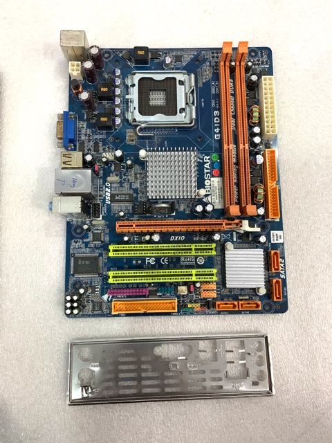 MAINBOARD INTEL G41 DDR3 BIOSTAR ONBOARD