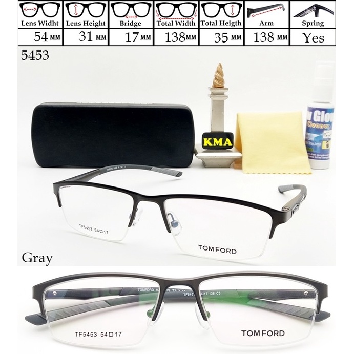 Kacamata Minus Pria - Kacamata Sport Minus Frame Kacamata Pria Half Frame Minus Premium