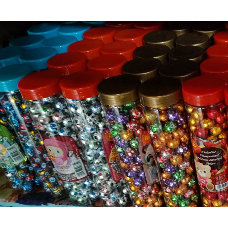

permen coklat bentuk kelering isi 100 pcs