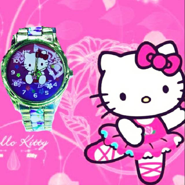 Jam tangan hello Kitty