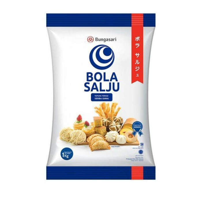 

cs01477 Tepung Terigu Bola Salju Serbaguna 1 Kg Da01D100
