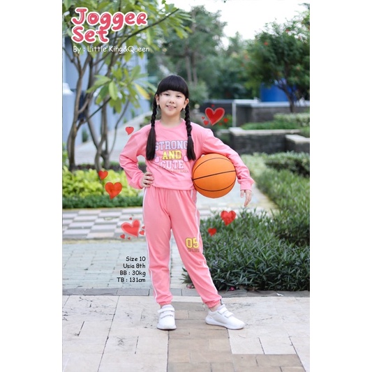 Setelan Joger Sporty Little King