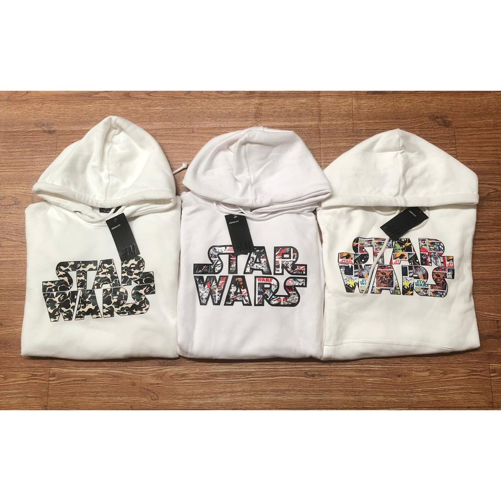 HOODIE SWEATER PULLOVER STARWARS COMIC CAMO ABATHING APE H&amp;M HNM HM| PULL AND BEAR | PULL &amp; BEAR