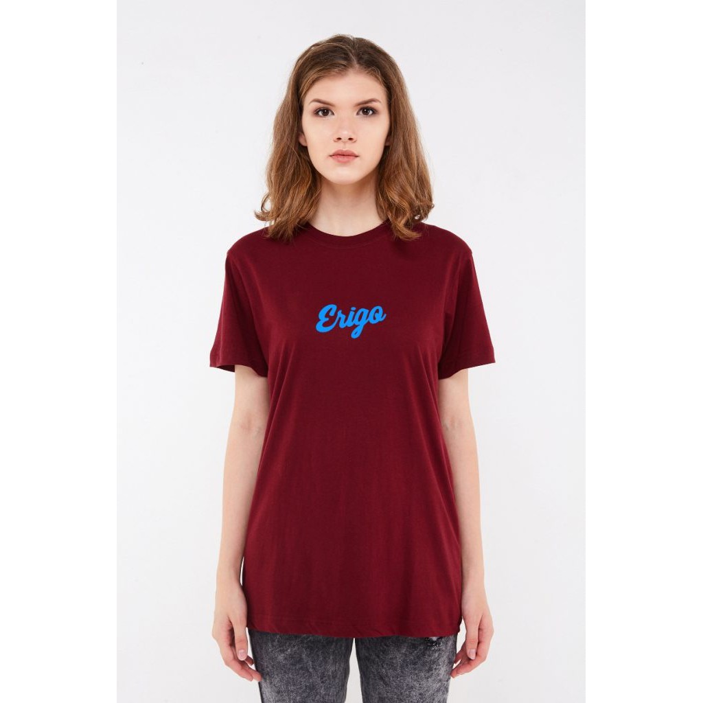 

Erigo T-Shirt Basic Blue Maroon
