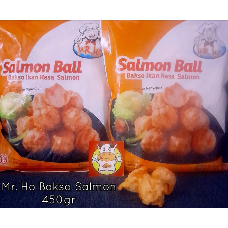 

FROZEN FOOD SALMON BALL 450GRAM MR HO - DISASS JOGJA