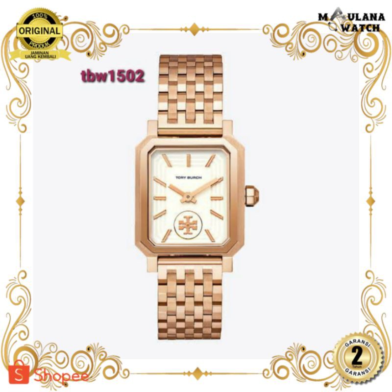 JAM TANGAN PRIA WANITA | RANTAI | KULIT | KARET | MURAH | WANITA TORY BURCH TBW1502