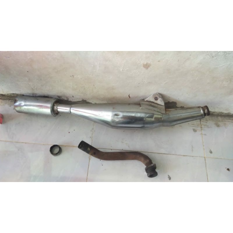 knlpot crom f1 f1z f1zr original second