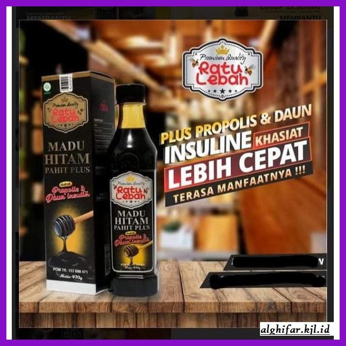 

MADU-MINUMAN- MADU HITAM PAHIT RATU LEBAH PLUS PROPOLIS TRIGONA & DAUN INSULIN -ASLI-BUKAN-KAWE-