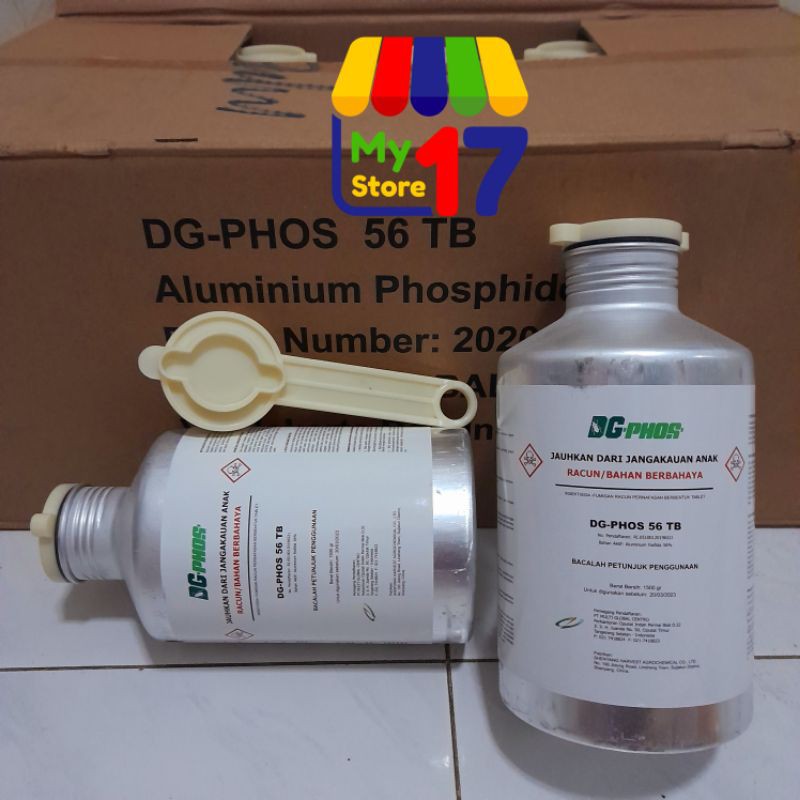 FUMIGAN DG PHOS OBAT FUMIGASI KUTU BERAS JANGUNG TEPUNG