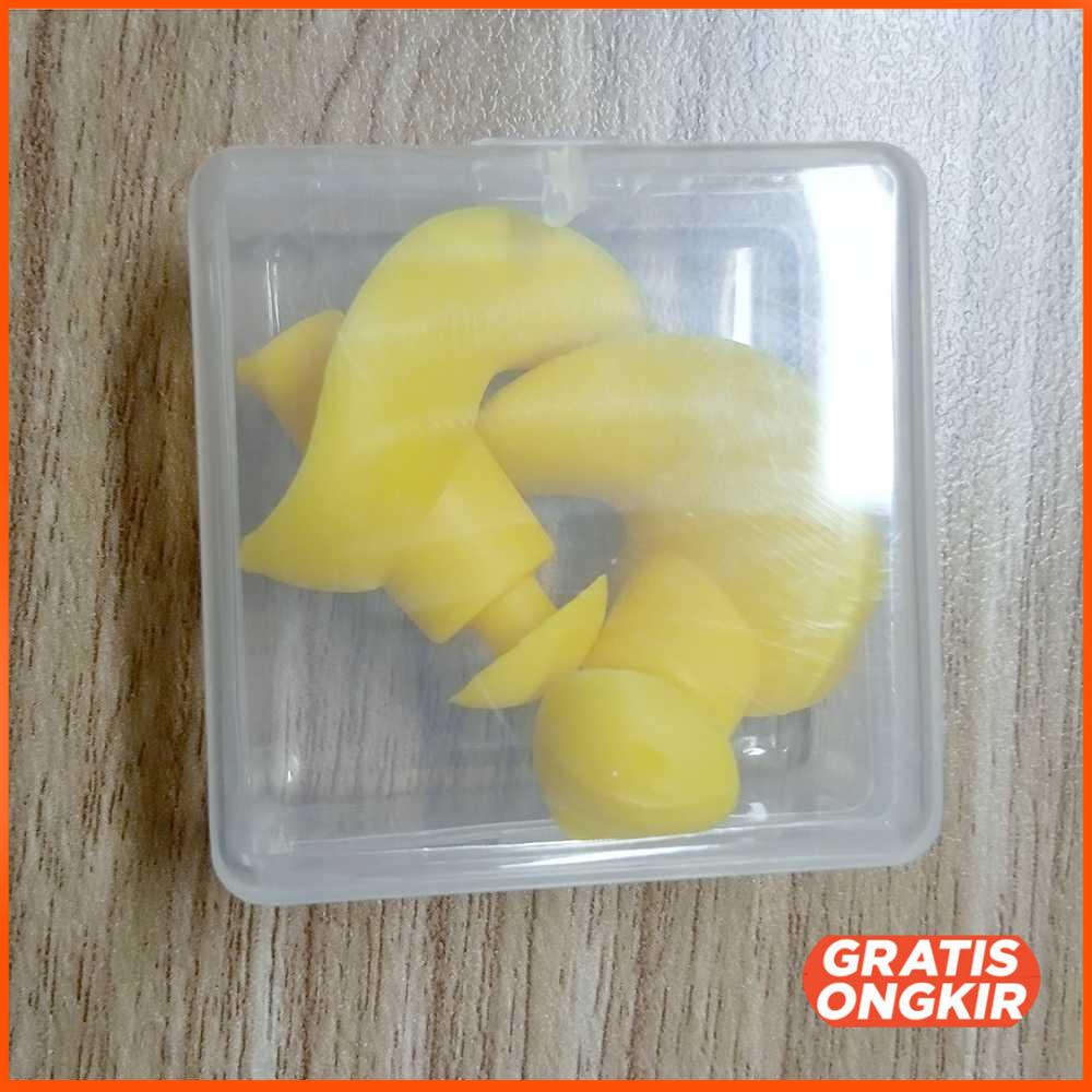 Penutup Telinga Ear Plug Renang Anti Air - 00NT