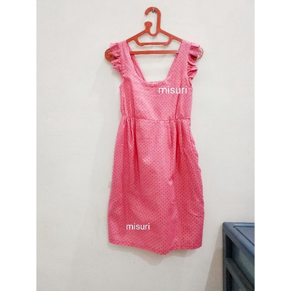 Pink Polkadot Dress/Mini Dress