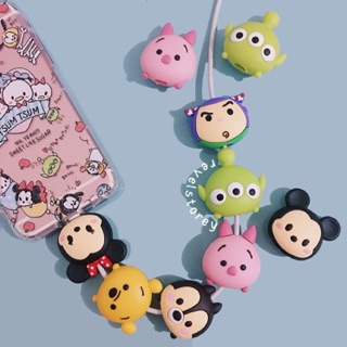 disney & toy story cable bite/ cable protector (pelindung kabel charger usb iphone & android)