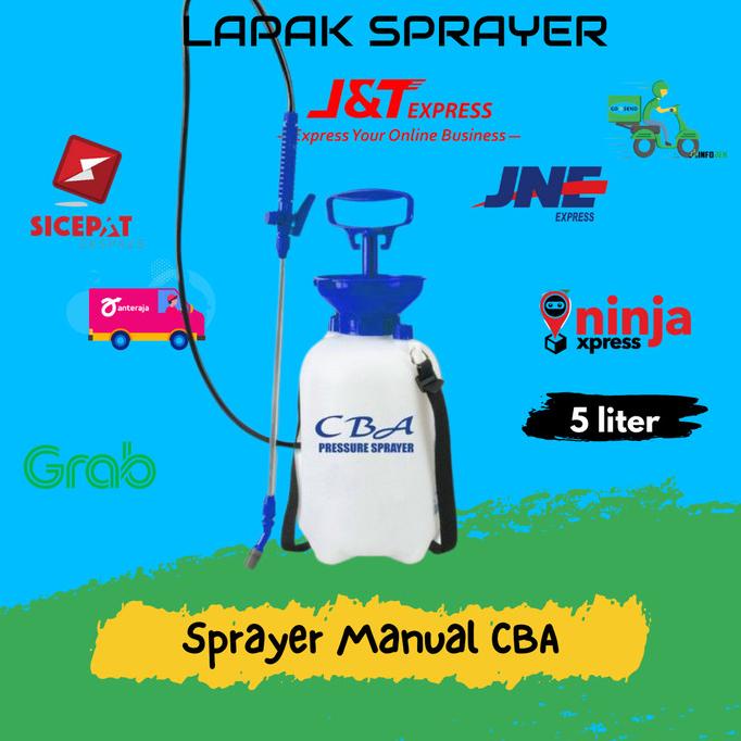 SPRAYER HAMA TANAMAN DESINFEKTAN CBA 5 LITER MANUAL/POMPA