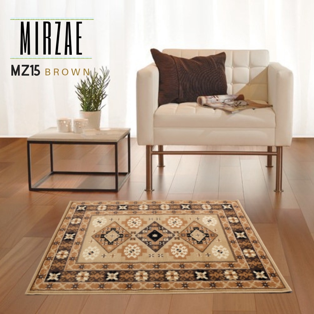 KARPET MIRZAE 100X150 MZ15 BROWN