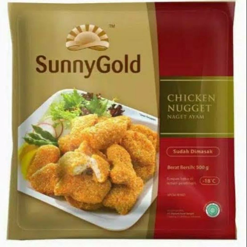 

Sunny Gold Chicken Nugget 500 gr