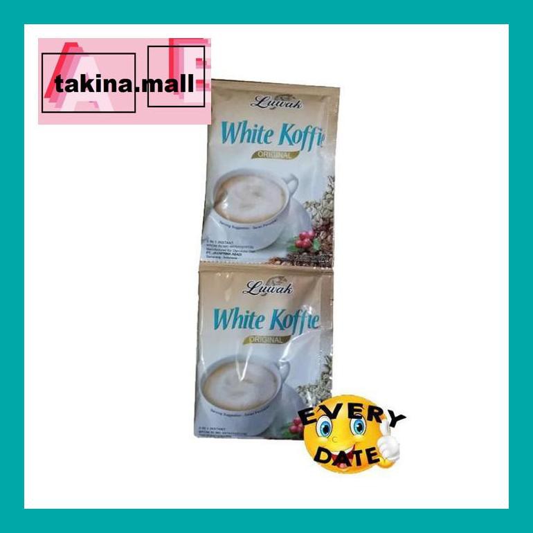 

Koptakk0 Kopi Luwak White Coffee (@10Sachet/1Lembar) Tak05Sc