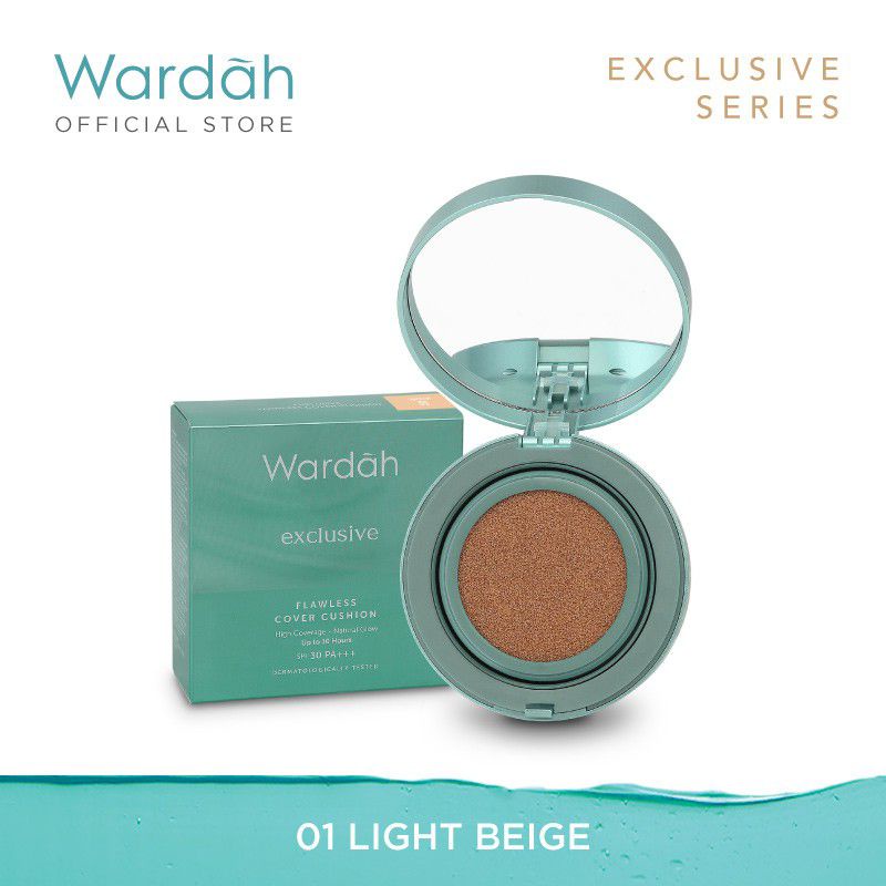 Wardah Exclusive Flawless Cover Cushion SPF 30 PA+++